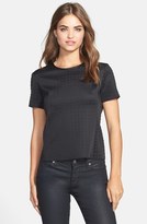 Thumbnail for your product : Vince Camuto Embossed Back Zip Tee