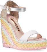 Thumbnail for your product : Sophia Webster Lucita Wedge Espadrilles with Pastel Heel