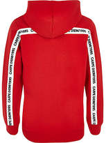 Thumbnail for your product : River Island Boys red 'carpe diem' taped hoodie