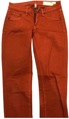 Rag & Bone Orange Denim - Jeans Jeans for Women