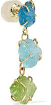 Thumbnail for your product : Melissa Joy Manning 14-karat Gold, Apatite And Peridot Earrings