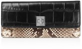 Thumbnail for your product : MICHAEL Michael Kors Natalie Embossed Flat Wallet