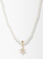 Thumbnail for your product : Mizuki Diamond, Baroque Pearl & 14kt Gold Necklace