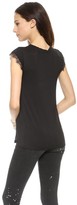 Thumbnail for your product : Myne Pierce Crew Neck Tee with Lace