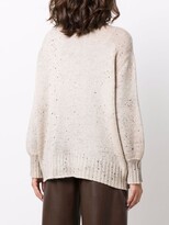 Thumbnail for your product : Avant Toi Sequin-Embellished Rollneck Sweater