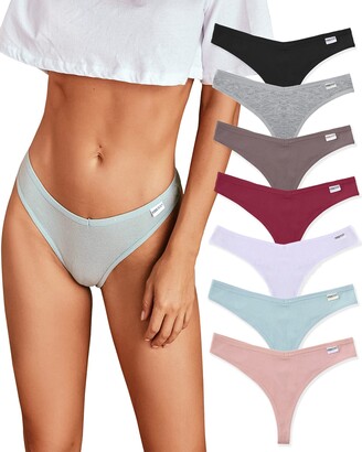 FINETOO Seamless Underwear for Women High Waisted Tummy Control