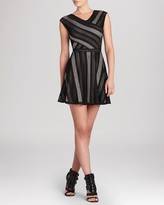 Thumbnail for your product : BCBGMAXAZRIA Dress - Jasmyne A-Line Lace