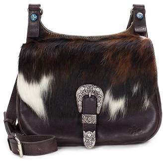 Patricia Nash Women's Leather London Saddle Shoulder Bag