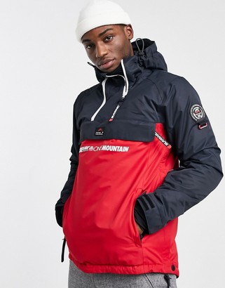 Surfanic Whiteroom 10K-10K ski jacket in navy & red - ShopStyle Outerwear