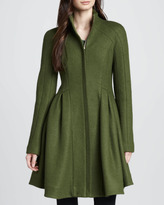 Thumbnail for your product : Nanette Lepore Skyscape A-Line Wool Coat