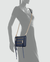 Thumbnail for your product : Rebecca Minkoff Mini 5-Zip Crossbody Bag, Midnight (Stylist Pick!)