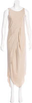 Thumbnail for your product : Brunello Cucinelli Silk Sleeveless Dress