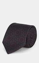 Thumbnail for your product : Brioni Men's Medallion-Motif Silk Jacquard Necktie - Gray