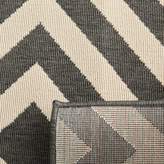 Thumbnail for your product : DwellStudio Alfresco Hand-Woven Black/Cream Outdoor Area Rug Rug
