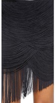 Thumbnail for your product : Haute Hippie Trapped Fringe Skirt