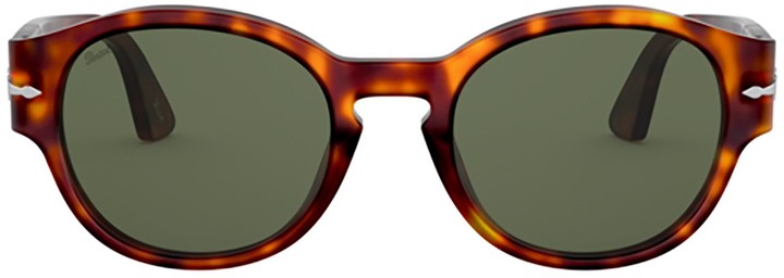 persol round frame sunglasses