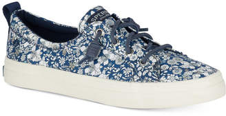 Sperry Women's Crest Vibe Libery Floral-Print Memory-Foam Fashion Sneakers