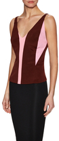 Thumbnail for your product : Narciso Rodriguez Contrast V-Neck Top