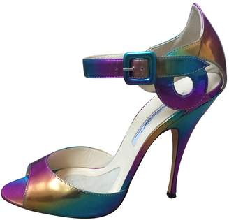 Brian Atwood Leather Heels