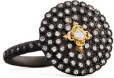 Thumbnail for your product : Armenta Midnight Circle Diamond Shield Ring