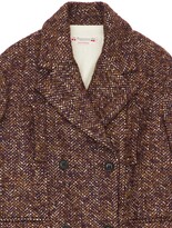 Thumbnail for your product : Bonpoint Double Breasted Wool Blend Coat