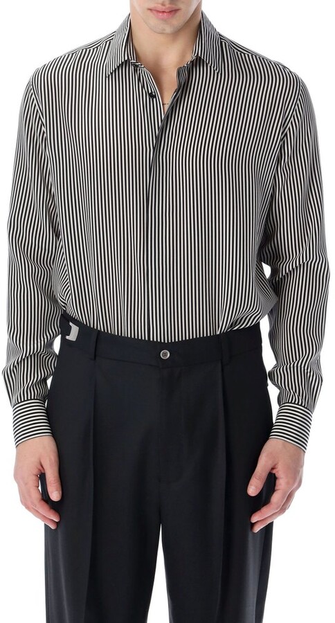 Saint Laurent Stripe Shirt | Shop the world's largest collection of 