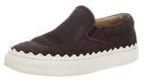 Thumbnail for your product : Chloé Ivy Scallop Slip-On Sneakers