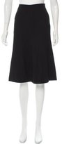 Thumbnail for your product : Guy Laroche Wool A-Line Skirt