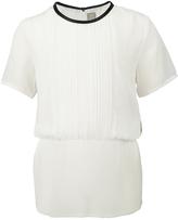 Thumbnail for your product : Name It Pleat Peplum Blouse