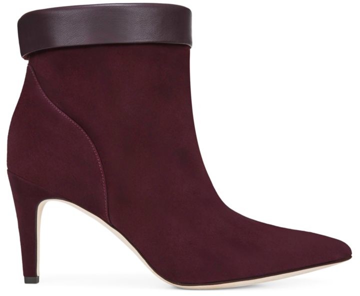 via spiga red suede boots