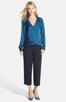 Thumbnail for your product : Vince Camuto High Waist Side Zip Crop Pants