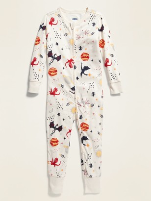 Old Navy Dragon-Print Pajama One-Piece for Toddler & Baby