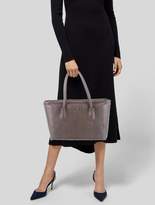 Thumbnail for your product : Chanel Python Cerf Tote Grey Python Cerf Tote
