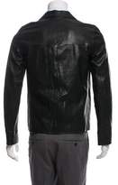 Thumbnail for your product : Saint Laurent Leather Silk-Lined Jacket