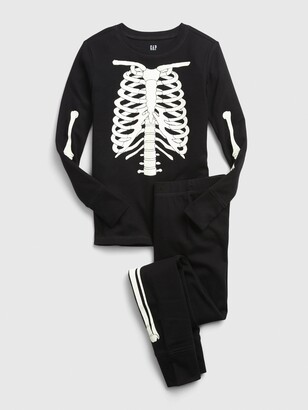 Gap Kids 100% Organic Cotton Interactive Bones PJ Set - ShopStyle Girls'  Pajamas