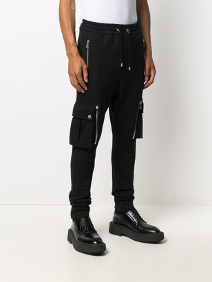 Balmain Multi-Pocket Slim Fit Track Pants