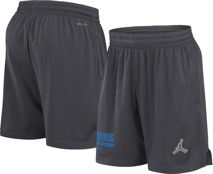 Jordan Men's Anthracite Ucla Bruins 2024 Sideline Mesh Shorts - Anthracite, Blue