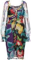 Thumbnail for your product : Etro Panelled Floral-Print Dress