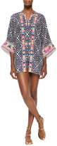 Thumbnail for your product : Alice & Trixie Gwen Geometric-Print Silk Top