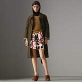 Thumbnail for your product : Burberry Quilted Tropical Gabardine Car Coat