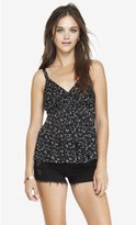 Thumbnail for your product : Express Mini Floral Twist Top Tank