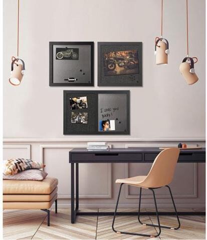 Bi-Silque MasterVision Dry Erase Board, 18' X 24', Silver/black, 3/pack BVCSOR034