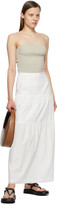 Thumbnail for your product : TheOpen Product White Maxi Tiered Skirt