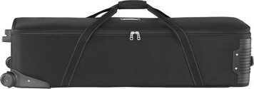 WORLD SHOP BOX Studio Equipment Trolley Case, 46.46 X 14.57 X 11.81 In / 118 X 37 X 30 Cm, Rolling Camera Bag, Carrying Bag With Wheels Straps Padded Compartment Han