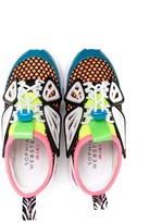 Thumbnail for your product : Sophia Webster Mini Funky Panelled Sneakers