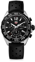 Thumbnail for your product : Tag Heuer Formula 1 43MM Stainless Steel & Rubber Strap Quartz Chronograph Watch