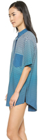 Thumbnail for your product : Marc by Marc Jacobs Kat Cotton Stripe Misty Cover Up