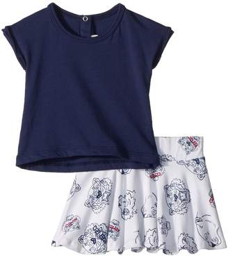 Kenzo Kids - Tee Shirt and Skirt Tigers Girl's Active Sets