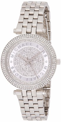 Michael Kors Womens Analogue Quartz Watch with Stainless Steel Strap MK3476