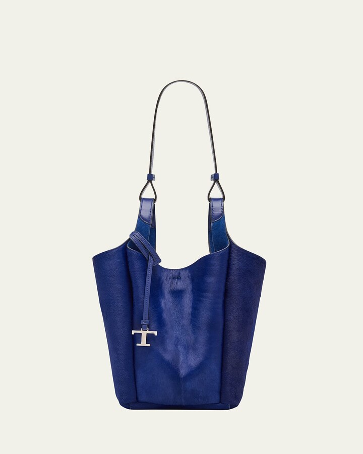 Tod's Small Horse Hair Shoulder Bag